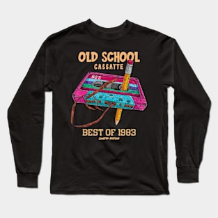 OLD SCHOOL CASSATTE Long Sleeve T-Shirt
